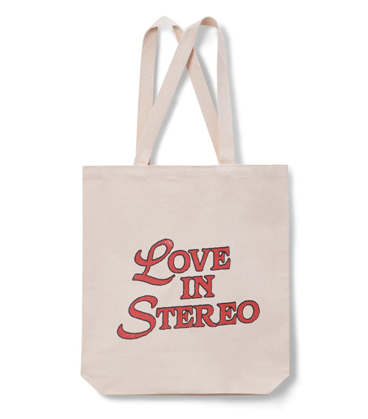 LOVE IN STEREO TOTE BAG