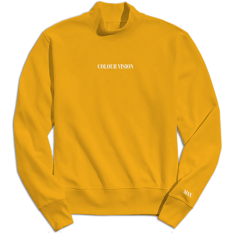 COLOUR VISION MOCK NECK SWEATSHIRT (LIMITED EDITION)